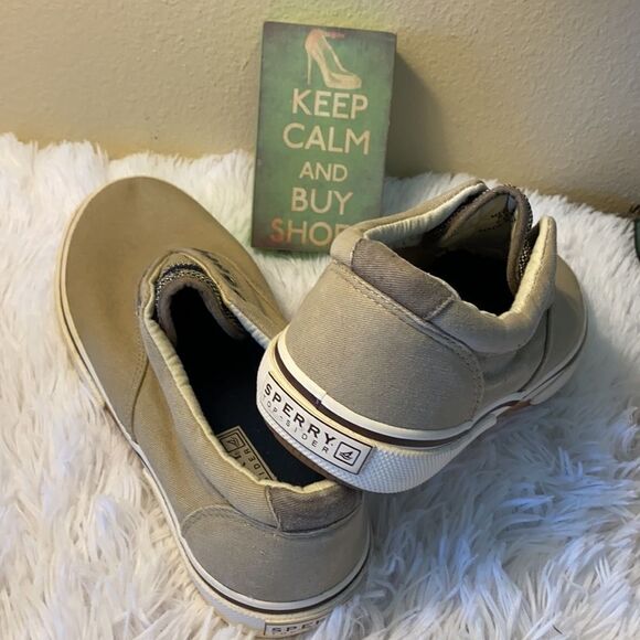 Sperry Salt Wash Sz 7.5 Chino Sneakers - Picture 9 of 14